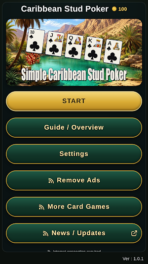 Caribbean Stud Poker Screenshot 0