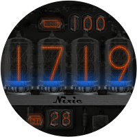 Nixie Tube Face - Pro