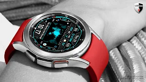 World Time Zone Watch Face 051 Screenshot 0