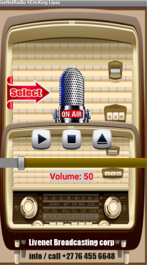 LiveNetRadio Screenshot 0