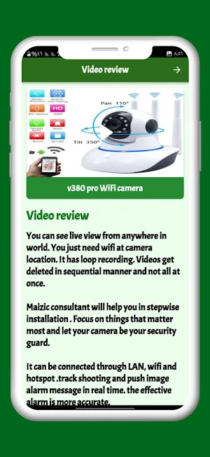 v380 pro camera Guide Screenshot 2