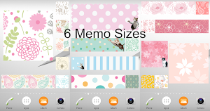 Cat Sticky Memo Notepad Screenshot 2