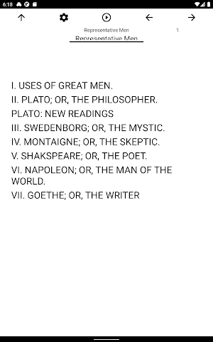 Book, Representative Men Screenshot 2