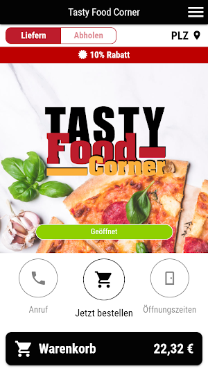 Tasty Food Corner Screenshot 0