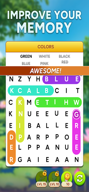 Word Search Bloom Screenshot 1