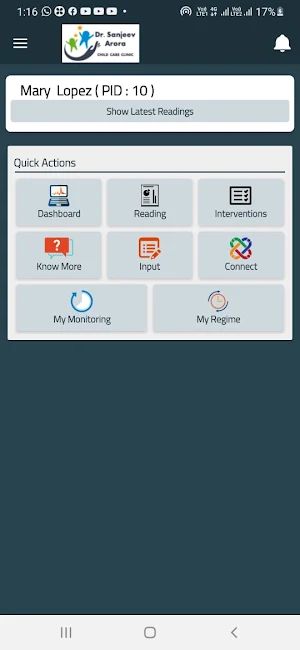 Dr. Sanjeev Arora Clinic Screenshot 1