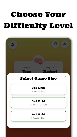 Emoji Tile Match Memory Game Screenshot 0