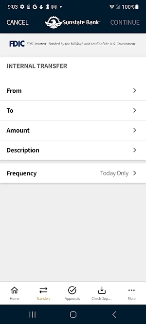 Sunstate Bank Business Mobile Screenshot 2