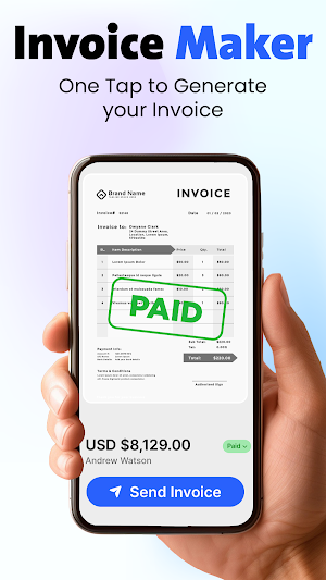 AI Invoice Maker・Receipt Maker Screenshot 0