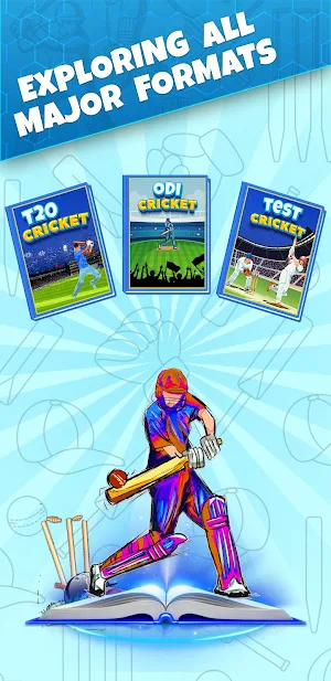 Book Cricket Score Saga Screenshot 1