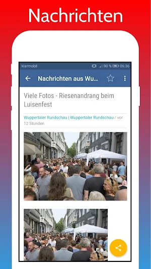 Wuppertal Aktuell Screenshot 2