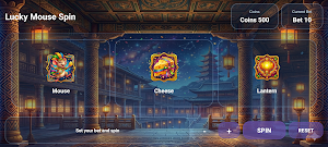 Lucky Mouse Spin Screenshot 0