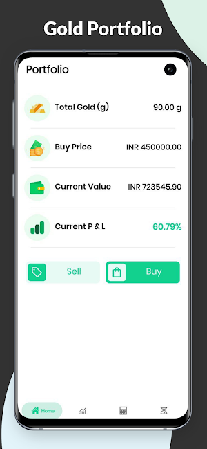 Gold Tracker & Loan Calculator Screenshot 0