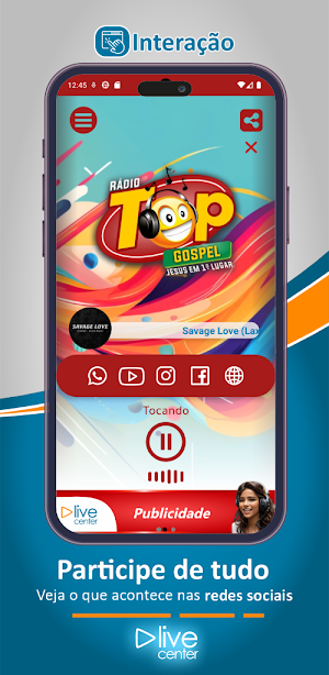 Rádio Toper Gospel Screenshot 1