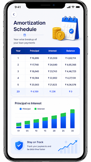 Loan Interest & EMI Calculator Screenshot 2