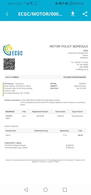ECGC Insurance Screenshot 3