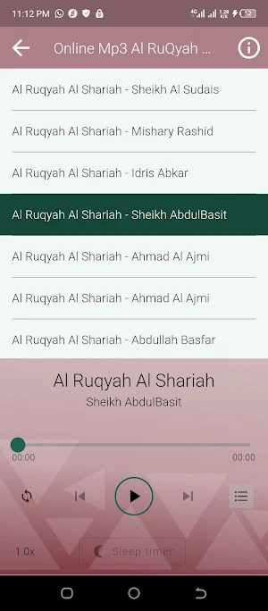 Ahmed Khedr Offline Mp3 Quran Screenshot 2