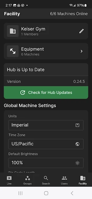 Keiser Manager Screenshot 3