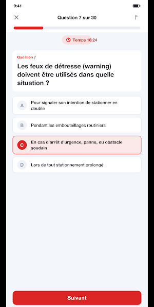 Code de la Route 2026 QCM Screenshot 2