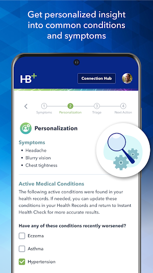 HealthBook+ Screenshot 2