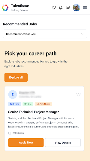 Talentbase Screenshot 2