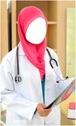 Hijab Women Doctor Photos App Screenshot 2