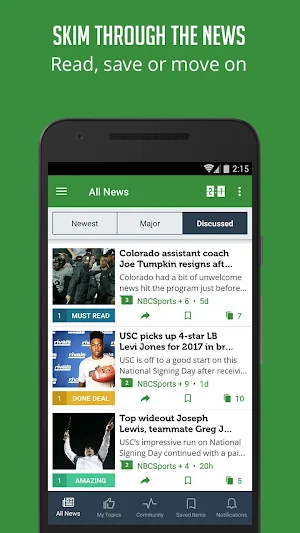College Football News & Rumors Screenshot 2