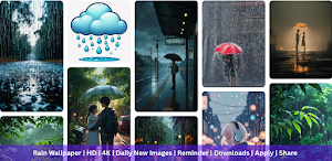 Rain Wallpaper HD & 4K Screenshot 0