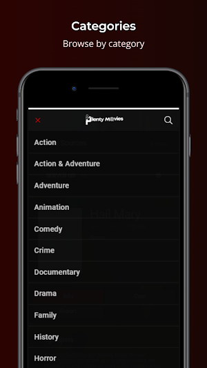 PlentyMovies Screenshot 1