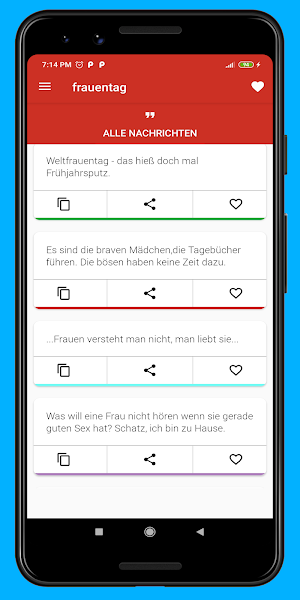 frauentag SMS 2021 Screenshot 3