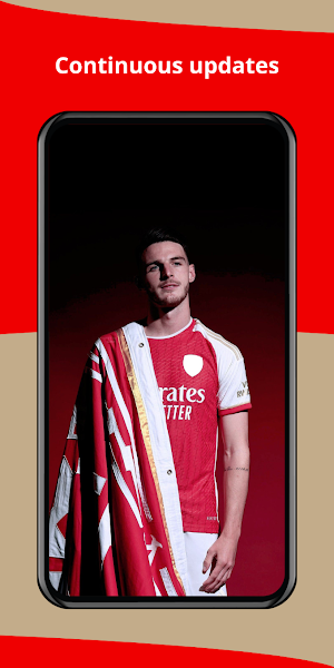 Declan Rice Arsenal Wallpaper Screenshot 1