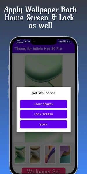 Theme for infinix Hot 50 Screenshot 3