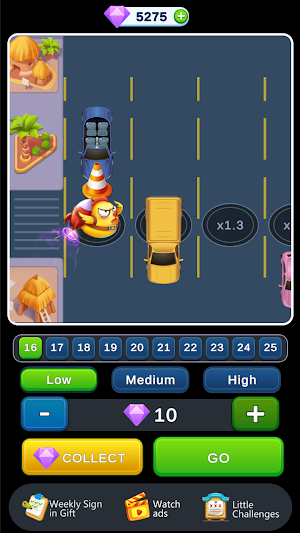 Rocket Chicken - Flying Across Screenshot 0