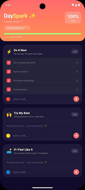 DaySpark Screenshot 3
