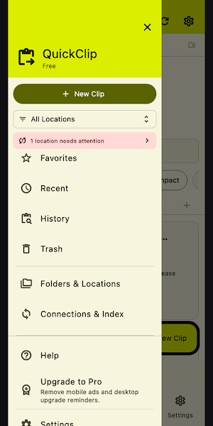 QuickClip - Copy Paste Manager Screenshot 3