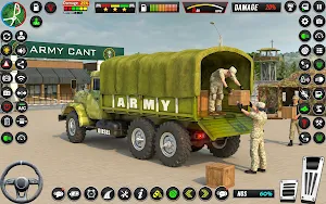 Army Truck Driving Cargo Games Screenshot 1