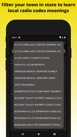 Police Scanner Radio Codes Screenshot 3