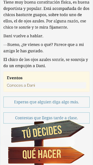 La vida... Librojuego RPG Screenshot 2
