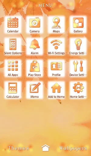 Fall Leaves Autumn Theme Screenshot 1