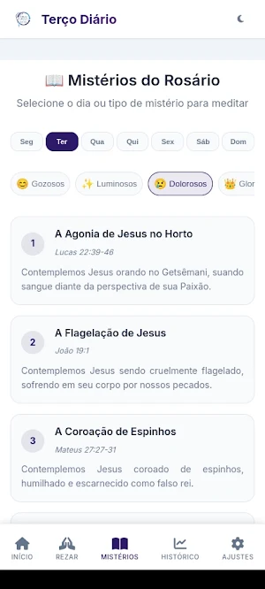 Terço Diário Screenshot 2