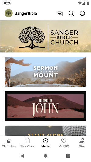 Sanger Bible Church Texas Screenshot 2