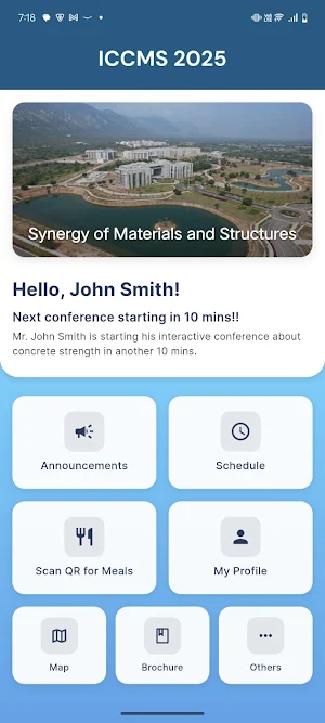 ICCMS 2025 Screenshot 1