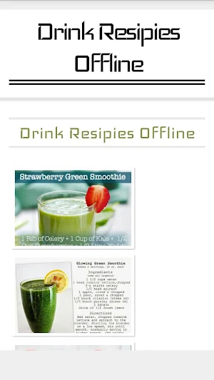 Healthy Drinks Tutorials Screenshot 2