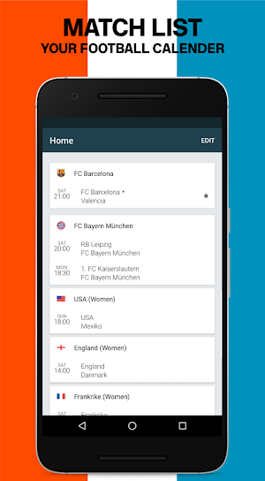 Forza Football - Live soccer scores Screenshot 1