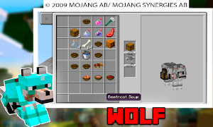 Mod Wolf Armor Craft for Minecraft PE 🐺 MCPE Mods Screenshot 2