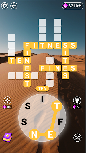 Word Space: Crossword Screenshot 2