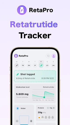 RetaPro: Retatrutide Tracker Screenshot 0