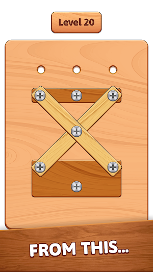 Screw Nut Bolt: Wood Block Screenshot 1