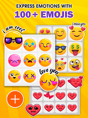 Fancy stickers: text stickers Screenshot 0