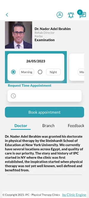 IPC physical therapy Screenshot 3
